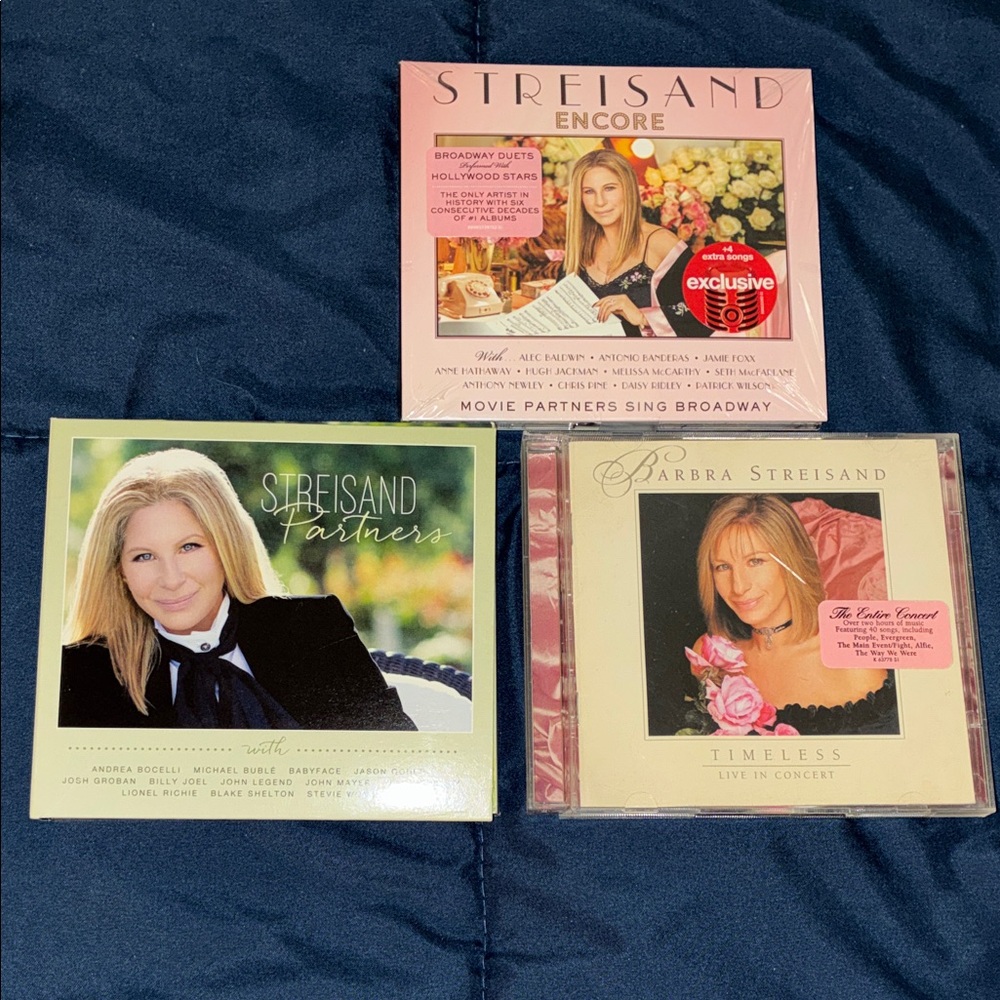 3 Barbra Streisand CD’s